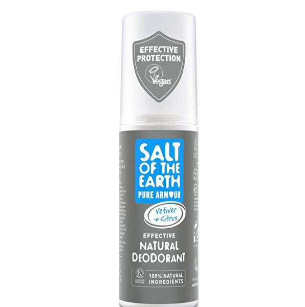 Salt Of The Earth Vetiver Citrus Natural Vegan Deodorant 100 ml