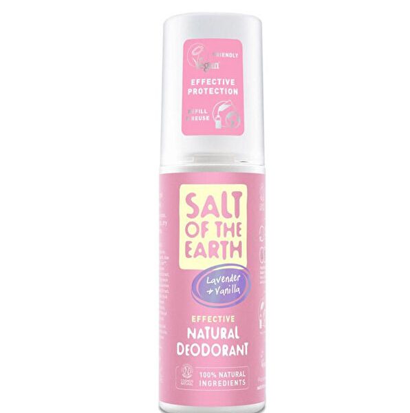 Salt Of The Earth Lavender Vanilla Natural Vegan Deodorant 100 ml