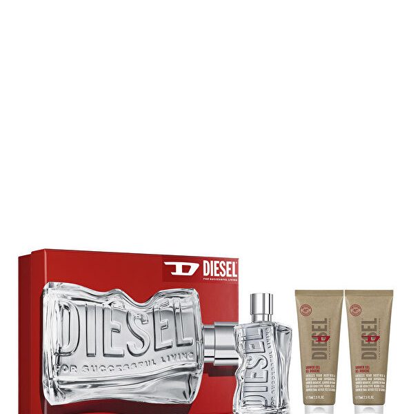 Diesel D5 EDT 100 ml + Duş Jeli 2x75 gr Erkek Parfüm Seti
